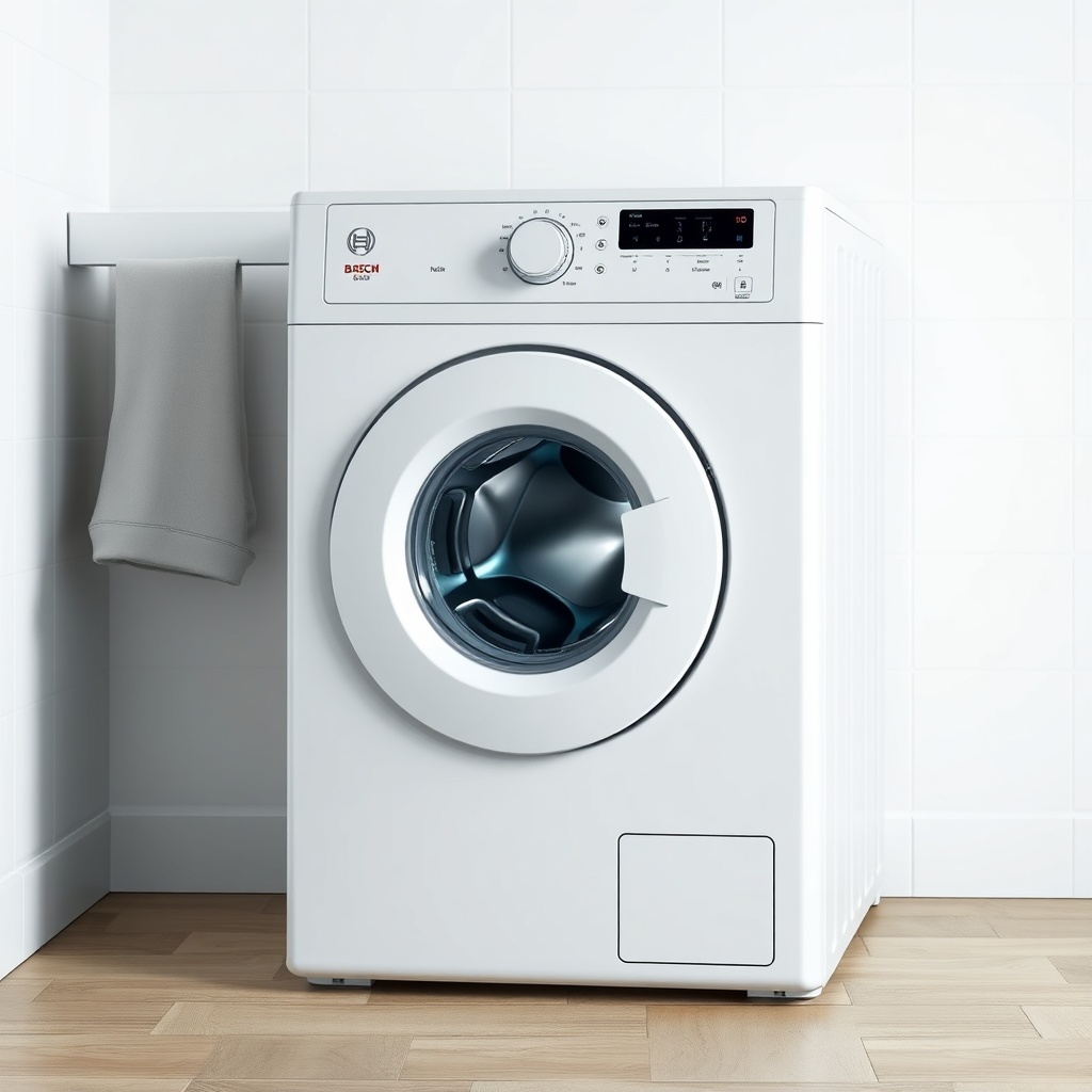 Bosch GDB 350 WC karot makinesi açık havada delik delerken su akışının net görüldüğü